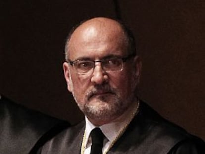 Francisco Pérez de los Cobos, presidente del Tribunal Constitucional.