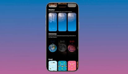 Fondos del tiempo en la beta de iOS 26.3