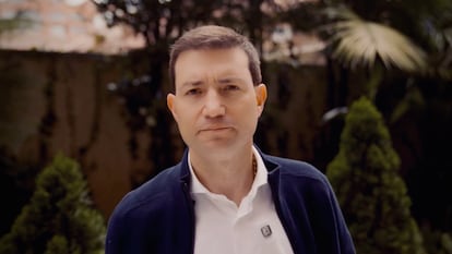 Felipe Córdoba Larrarte en un video publicado en sus redes sociales en abril 2025.