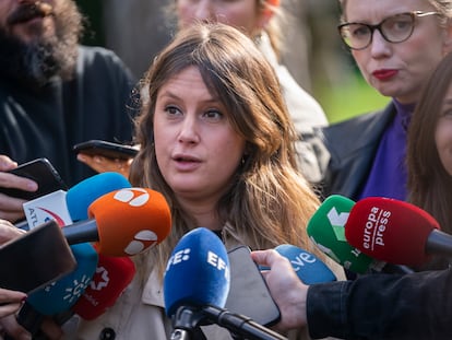 La portavoz de Unidas Podemos en la Asamblea, Alejandra Jacinto.