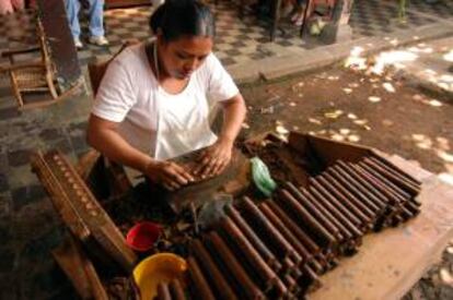 En 2012 Nicaragua exportó puros por valor de 185 millones de dólares. EFE/Archivo