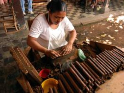 En 2012 Nicaragua exportó puros por valor de 185 millones de dólares. EFE/Archivo