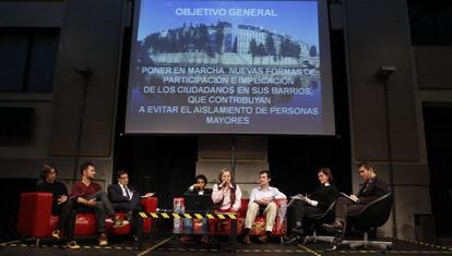 Uno de los debates en la sexta edici&oacute;n de Piensa Madrid.