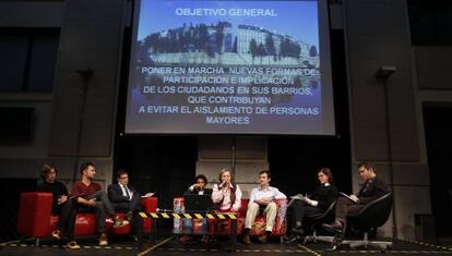 Uno de los debates en la sexta edición de Piensa Madrid.