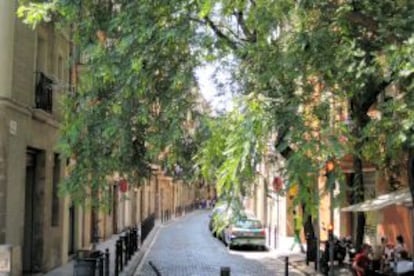 Calle del Portal Nou, en Barcelona.