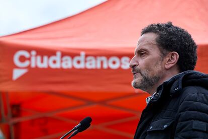 Edmundo Bal, durante una intervención en el Bosque Metropolitano, este miércoles. 