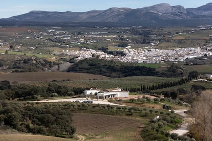 Vista de la bodega La Melonera.
