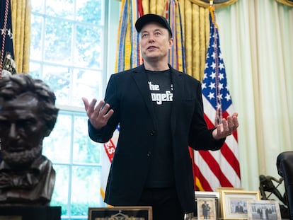 Elon Musk en la Casa Blanca