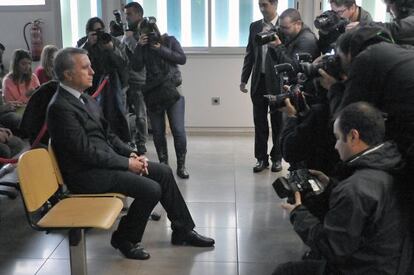Ortega Cano durante el juicio, el pasado 20 de marzo.