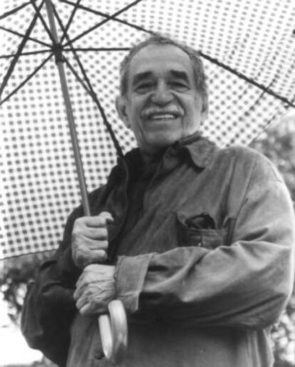 El Nobel colombiano Gabriel García Márquez.