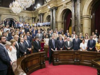 Puigdemont reclama una participación masiva en la manifestación del sábado