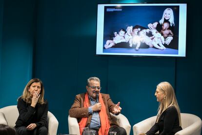 Oliviero Toscani en una entrevista en Milán en 2018.