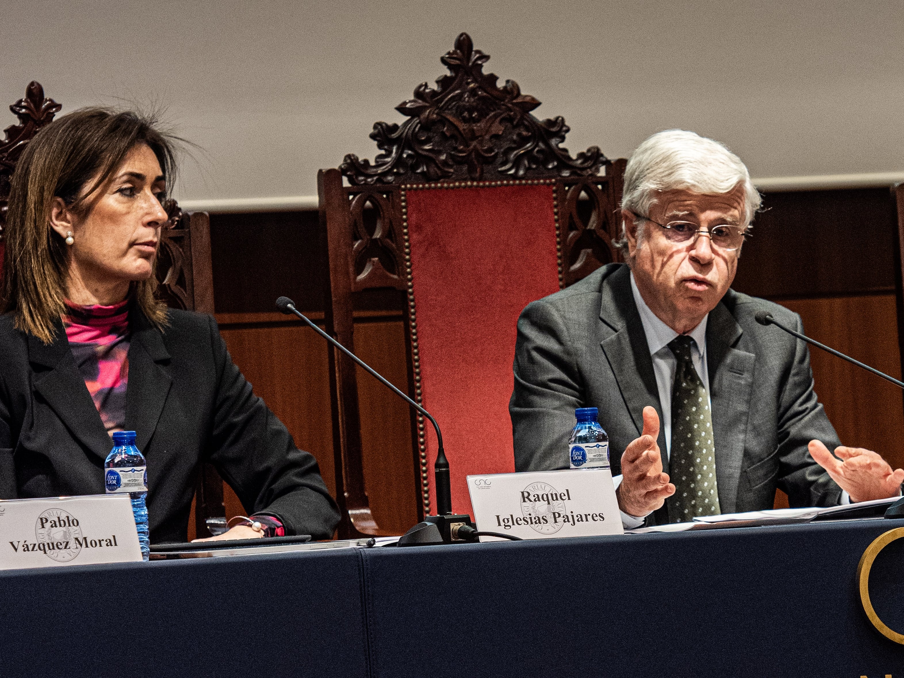 Francesc Tusquets Trias de Bes, presidente de la Academia de Jurisprudencia y Legislación de Cataluña.