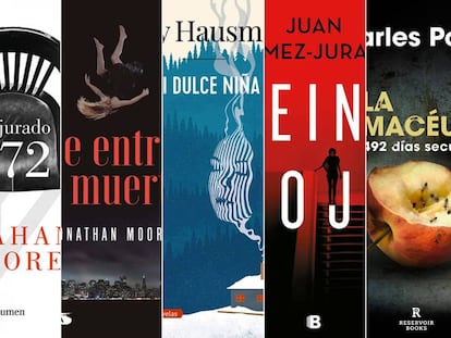 Cinco ‘thrillers’ y un ‘true crime’ para leer sin parar