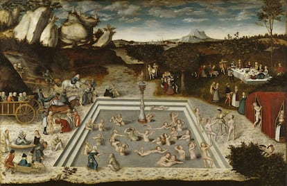 'La fuente de la eterna juventud' (1546), de Cranach el Viejo.