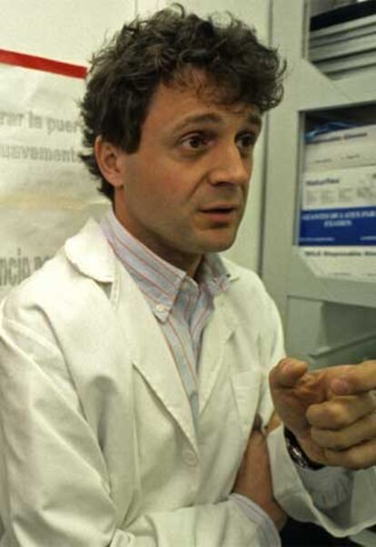 Rafael Maldonado, en su laboratorio.