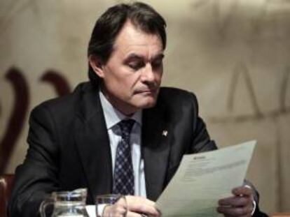 El presidente de la Generalitat, Artur Mas.