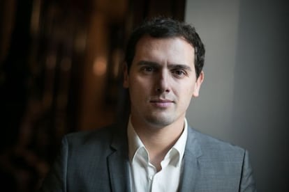 Albert Rivera, presidente de Ciudadanos