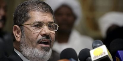 El presidente egipcio, Mohamed Morsi, en una imagen de archivo.