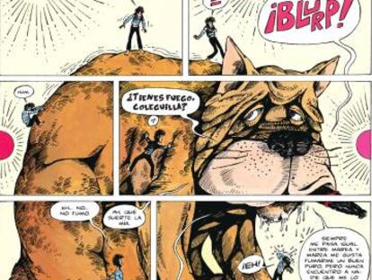 Página del cómic 'Philémon'.