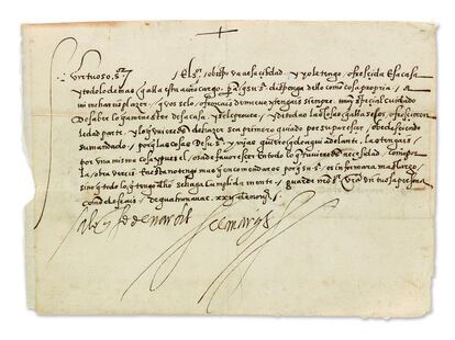 documentos de Hernán Cortés