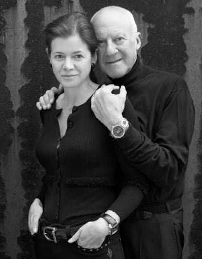 Elena y Norman Foster.