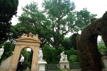 Los Jardines de Monforte en Valencia, en cuyo palacete se celebran bodas civiles y también acogerán las ceremonias laicas de bienvenida a los recién nacidos.