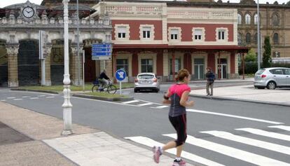 Zona junto a la estación de tren de Atotxa donde se quiere levantar la estación de autobuses donostiarra.