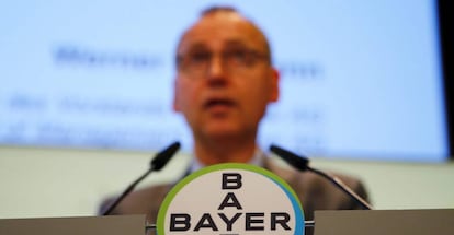 Werner Baumann, CEO de Bayer, en febrero pasado.