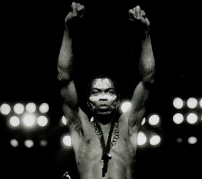 El músico nigeriano Fela Kuti, uno de los homenajeados en Periferias.