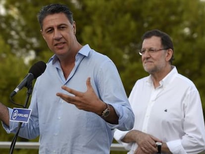 Xavier Garc&iacute;a Albiol durante su presentaci&oacute;n