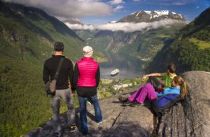 El fiordo de Geiranger, en el país nórdico.