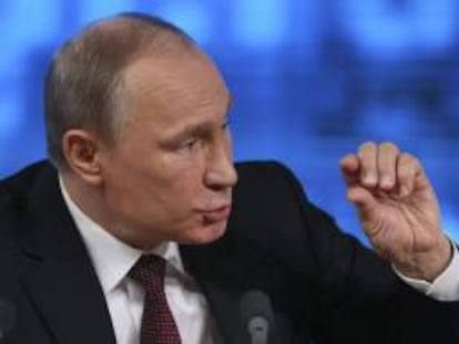 El presidente ruso, Vladímir Putin. EFE/Archivo