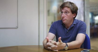 José Luis Martínez-Almeida, portavoz del PP en el Ayuntamiento de Madrid.