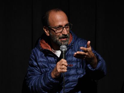 El cineasta Asghar Farhadi presenta 'Un héroe' en el festival de Telluride, en Colorado, el pasado mes de septiembre.