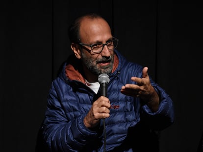 El cineasta Asghar Farhadi presenta 'Un héroe' en el festival de Telluride, en Colorado, el pasado mes de septiembre.