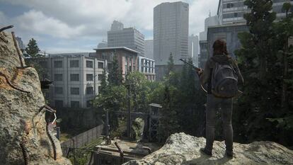 Escena del videojuego 'Grand Theft Auto V', cuyo presupuesto (225 millones
de euros) es equiparable al de 'Star Wars: El último Jedi', la película más
taquillera de 2017.