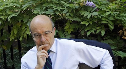 El ministro de Exteriores franc&eacute;s, Alain Jupp&eacute;.