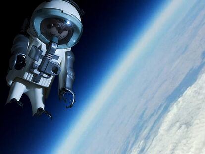 La fabulosa historia del click de Playmobil que viajó al espacio