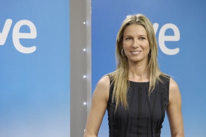 La presentadora de Televisión Española Anne Igartiburu