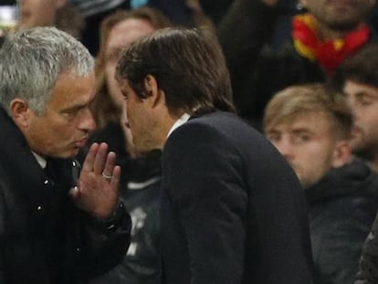 José Mourinho recrimina Antonio Conte.