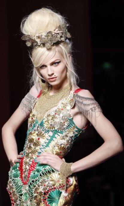 La rebeldía de Amy Winehouse inspira a Gaultier.