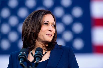 Kamala Harris, Oakland, California (1964) 
La senadora por California tiene mucho en común con Barack Obama. Ambos comenzaron su carrera al mismo tiempo y ella es la primera candidata negra en lanzarse a la carrera hacia la Casa Blanca. Como senadora ha apoyado la sanidad universal, la legalización de la marihuana recreativa, la reducción de impuestos a la clase media y un aumento de los mismos a las empresas y al 1% más rico, percentil al que ella misma pertenece, como demuestra su declaración de la renta de 2018, que presentó el pasado domingo junto con las declaraciones de los últimos 15 años, al igual que han hecho el resto de candidatos del su partido.
Entre sus grandes éxitos políticos figura haberse enfrentado a los grandes bancos durante la crisis hipotecaria y haber conseguido un acuerdo histórico para las familias trabajadoras de California. Pero también ha recibido críticas del ala más a la izquierda del partido por su bajo perfil progresista. En su época como fiscal general, Harris apoyó legislación estatal que afectaba de manera desproporcionada a personas negras con bajos ingresos, y en 2014, cuando un juez federal dictaminó que la pena de muerte era inconstitucional, Harris apeló su decisión.
Poco antes de presentarse como candidata, publicó The Truths We Hold, unas memorias al uso en las que desgrana los momentos más difíciles de su carrera y los victorias más memorables, entre detalles de su vida familiar, como que a su marido, el abogado Douglas Emhoff, le encantaría que Bradley Cooper le encarnara en un posible biopic. Quién sabe. De momento, Kamala Harris tiene más posibilidades de mudarse a Washington que sus otras contrincantes femeninas.