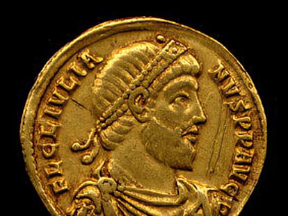 Gold Solidus of Julian Byzantine