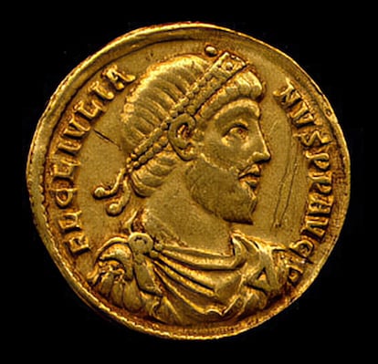 Gold Solidus of Julian Byzantine