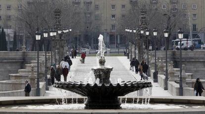 Estado del Puente de Toledo después de las obras de remodelación del proyecto Madrid Río.