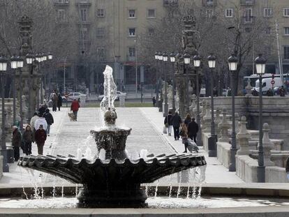 Estado del Puente de Toledo después de las obras de remodelación del proyecto Madrid Río.