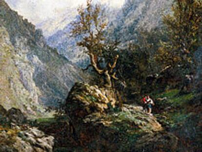 <b></b><i>Montañas de Asturias </i>(1872), de Carlos de Haes (MNAC, Barcelona).