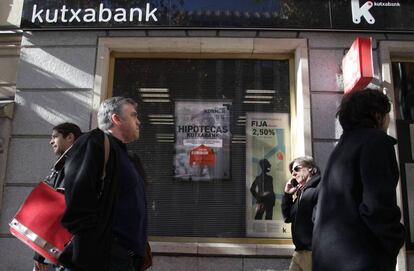 Una sucursal de Kutxabank