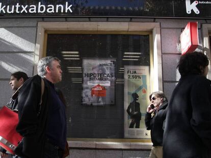 Una sucursal de Kutxabank